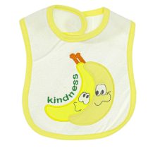 2049 Wholesale Baby Bib with Banana Embroidery 3-24M