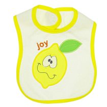 2050 Wholesale Baby Bib with Lemon Embroidery 3-24M yellow