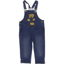 2503 Wholesale Wholesale Girls Denim Overalls 6-9Y with Bear