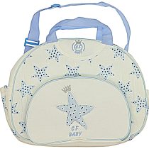 3061 Wholesale Diaper Bag Baby Care With Stars Print blue