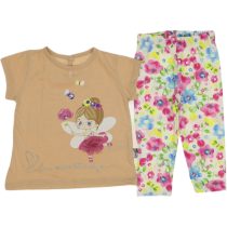 3070 Wholesale 2-Piece Toddler Girls Leggings and T-shirt Set 9-24M beige