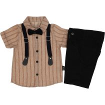 4247 Wholesale Boys Kids 2 Piece Set 5 8Y with Bow Tie pink