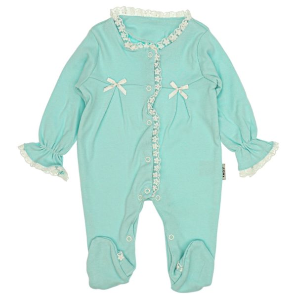 579 Wholesale Baby Toddler Romper 3-6-9M turqoise