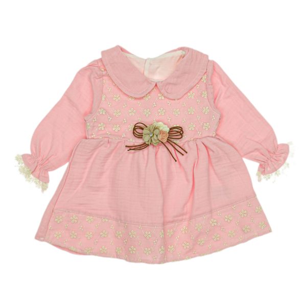 796 Wholesale Toddler Girls Dress 6-18M pink