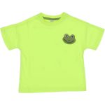G24-1775 Wholesale Boys Kids T-Shirt 2-5Y Frog Print light blue
