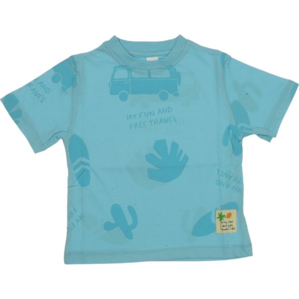 G24-1776 Wholesale Boys Kids T-Shirt 2-5Y blue