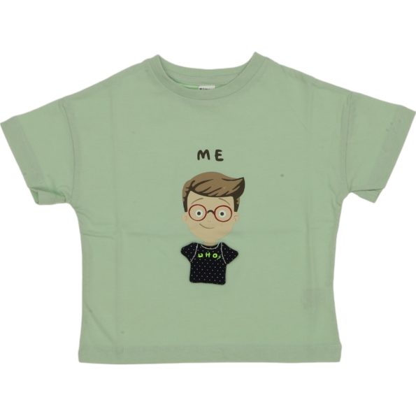 G24-1778 Wholesale Boys Kids T-Shirt 2-5Y green