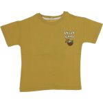 G24-1804 Wholesale Boys Kids T-Shirt 6-9Y Enjoy Summer Print yellow