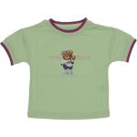 LR24-1952 Wholesale Girls Kids T-Shirt 2-5Y Cute Bear Print white