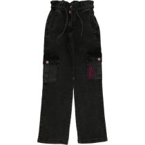 Wholesale Girls Kids Jeans 9-12Y Barbie Embroidered smoky