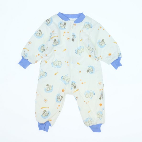 Wholesale Unisex Kids Sleeper Jumpsuit 1 6Y blue