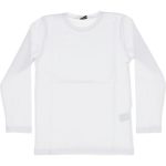 003 Wholesale Kids Long Sleeve Cotton Solid Color T-Shirt 5-8Y Black