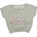 025828 Wholesale Girls Kids T-Shirt 1-4Y Mix Print 1