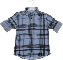 11342 Wholesale Boys Kids Shirt 6-10Y blue