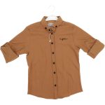 11359 Wholesale Boys Kids Shirt 11-15Y beige