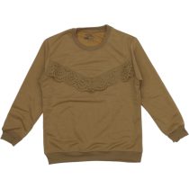 170330 Wholesale Girls Kids 2-Rope Sweatshirt 3-12Y beige