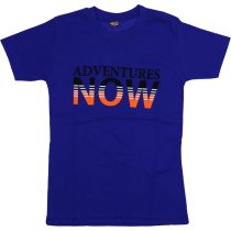 202424 Wholesale Boys Kids T-Shirt 5-8Y Adventures Now Print BLUE