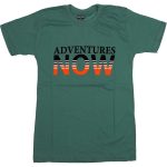 202424 Wholesale Boys Kids T-Shirt 9-12Y Adventures Now Print BROWN