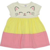 2315 Wholesale Girls Kids Dress 2 5Y Cute Cat Print 1