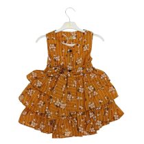 2516 Wholesale Girls Kids Dress 2-5Y brown