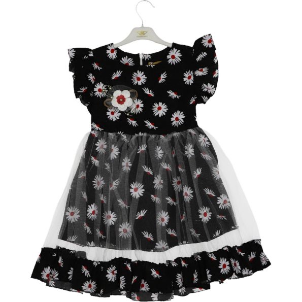 2537 Wholesale Girls Kids Dress 2-5Y black
