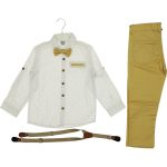 3000 Wholesale Boys Kids 2-Piece Shirt and Pant Set 2-5Y green