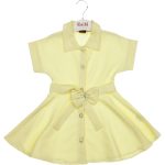 5215 Wholesale Girls Kids Dress 2-5Y yellow