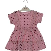 5247 Wholesale Girls Kids Dress 2-5Y pink
