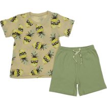 824 Wholesale 2-Piece Boys Kids Short and T-shirt Set 2-5Y light green