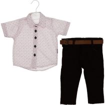 Wholesale Baby Boys 2-Piece Shirt And T-Shirt Set 3-12M 1