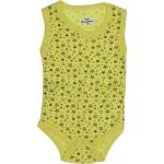 1040 Wholesale Unisex Baby Bodysuit 2-3-4Y Yellow