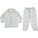 1116 Wholesale Kids Pajamas Set 1-2-3Y Yellow