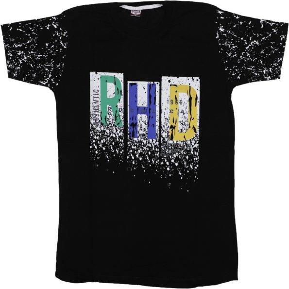 202407 Wholesale Boys Kids T Shirt 5 8Y RHD Print black