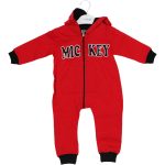 2055 Wholesale Toddler Baby Romper 6-9-12-18M red