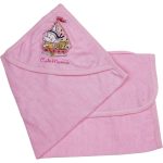 2261 Baby Bath Towel for Babies pink