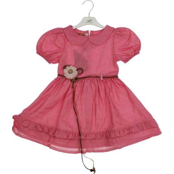 2534 Wholesale Girls Kids Dress 2 5Y dried rose