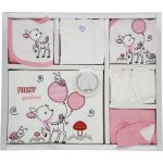 576 Wholesale Baby 10-Piece Newborn Box Set 0-3M pink