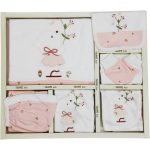 6628 Wholesale Baby 10-Piece Newborn Box Set 0-3M light pink