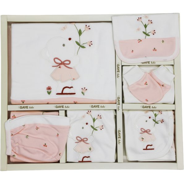 6628 Wholesale Baby 10 Piece Newborn Box Set 0 3M light pink