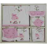 6628 Wholesale Baby 10-Piece Newborn Box Set 0-3M light pink