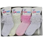 6766 Wholesale 12-Piece Babies Boxed Socks