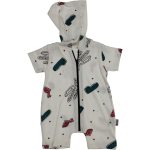 739 Wholesale Toddler Baby Hooded Romper 3-6-9M mint