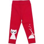 80327 Wholesale Girls Kids Leggings 1-4Y Cat Print red