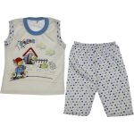 Wholesale 2-Piece Toddler Babies Short and T-shirt Set 6-12-18M